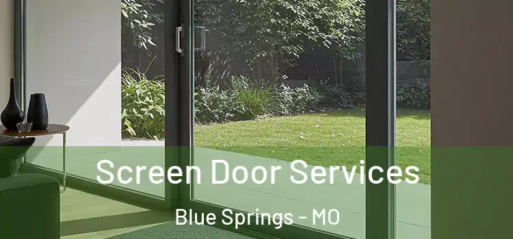 Screen Door Services Blue Springs - MO